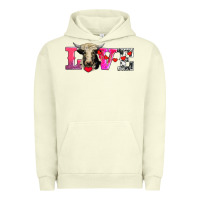 Love With Holstein Cow Urban Hoodie | Teevron