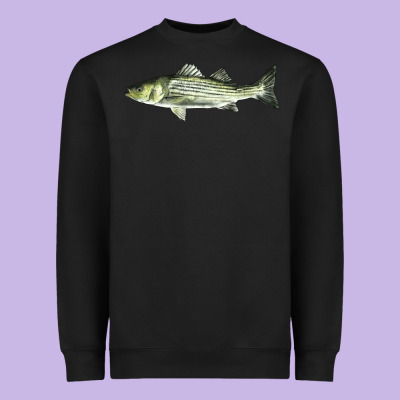 Striped Bass Heavyweight Sweatshirt Designed By Lillyallendesigns