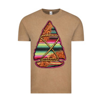 Vintage Coffee serape tooled leather arrowhead Vintage Tee - Jasminsmagicworld