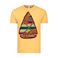 Vintage Mustard serape tooled leather arrowhead Vintage Tee - Jasminsmagicworld