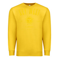 Key West Florida Vintage Distressed Style Design Souvenir Premium Sweatshirt | Teevron