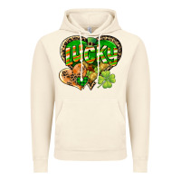 Vintage Artic Lucky heart St. Patrick's Day Vintage Hoodie - CowGirlArtShop