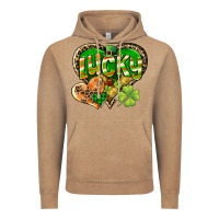 Vintage Coffee Lucky heart St. Patrick's Day Vintage Hoodie - CowGirlArtShop