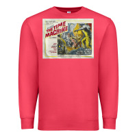 Cardinal The Time Machine, Time Travel, Retro Movie Poster, Cult Classic, Futur Premium Sweatshirt - longCreatives