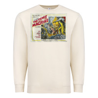 Sandshell The Time Machine, Time Travel, Retro Movie Poster, Cult Classic, Futur Premium Sweatshirt - longCreatives