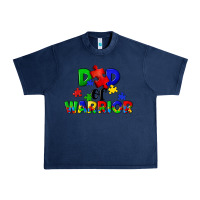 Navy Dad of warrior Urban Heavy Tee - CowGirlArtShop