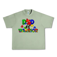 Oil Green Dad of warrior Urban Heavy Tee - CowGirlArtShop