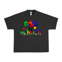 Pigment Black Dad of warrior Urban Heavy Tee - CowGirlArtShop