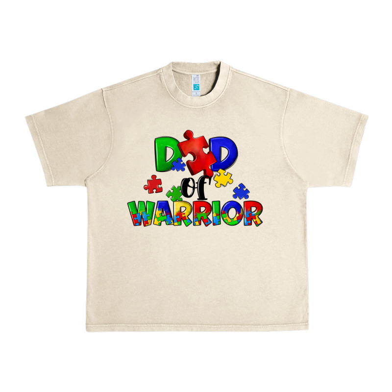 Dad Of Warrior Urban Heavy Tee by CowGirlArtShop | Teevron