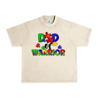 Sandshell Dad of warrior Urban Heavy Tee - CowGirlArtShop