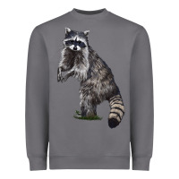 Storm Raccoon Illustrations Heavyweight Sweatshirt - LillyAllenDesigns