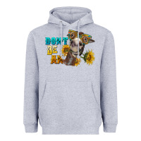 Heather Grey don't be an ass donkey Heavyweight Hoodie - BarkalooDesign