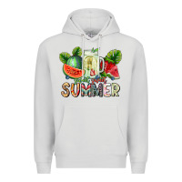 Dove Grey Sweet Sweet Summer Premium Hoodie - CowhideDigitalArt