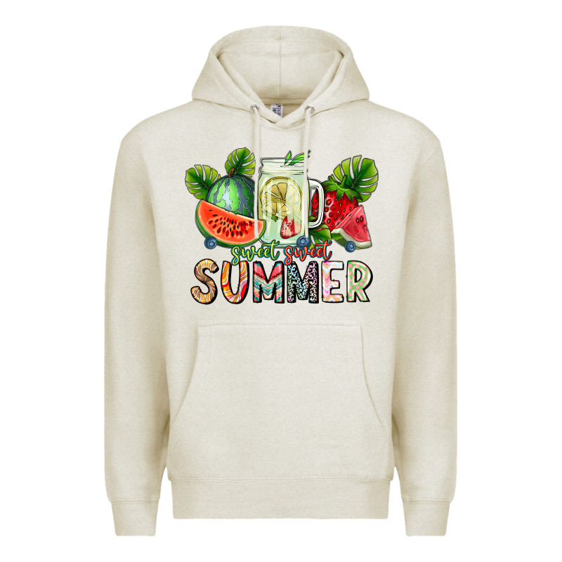 Sweet Sweet Summer Premium Hoodie by CowhideDigitalArt | Teevron