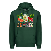 Sports Green Sweet Sweet Summer Premium Hoodie - CowhideDigitalArt