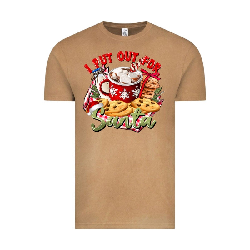 I Put Out For Santa Vintage Tee by CowGirlArtShop | Teevron