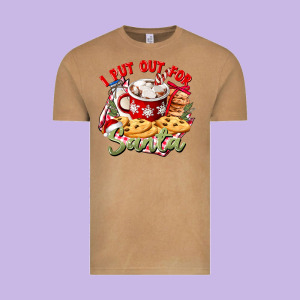 I Put Out For Santa Vintage Tee Designed By Cowgirlartshop