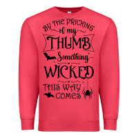 Cardinal something wicked this way comes witchcraft halloween 2021 t shirt Premium Sweatshirt - longCreatives
