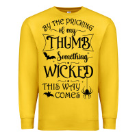 Lemon something wicked this way comes witchcraft halloween 2021 t shirt Premium Sweatshirt - longCreatives