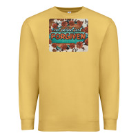 Antique Gold not perfect just forgiven Premium Sweatshirt - BarkalooDesign