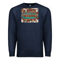 Navy not perfect just forgiven Premium Sweatshirt - BarkalooDesign