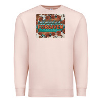Pale Pink not perfect just forgiven Premium Sweatshirt - BarkalooDesign
