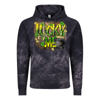Cloud Black lucky me st. patricks day Vintage Hoodie - HowdyJamesFarm