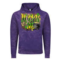 Cloud Purple lucky me st. patricks day Vintage Hoodie - HowdyJamesFarm