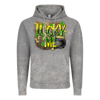 Cloud Rock lucky me st. patricks day Vintage Hoodie - HowdyJamesFarm