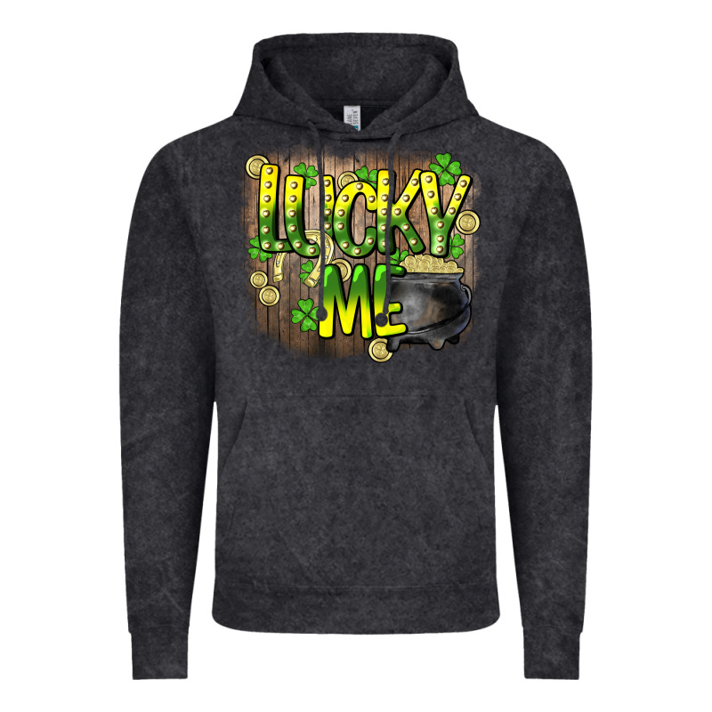 Lucky Me St. Patricks Day Vintage Hoodie by HowdyJamesFarm | Teevron