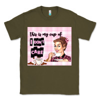 Army Green retro housewife Classic Tee - TumblerDesignByShophia