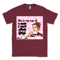 Burgundy retro housewife Classic Tee - TumblerDesignByShophia