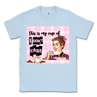 Dusty Blue retro housewife Classic Tee - TumblerDesignByShophia