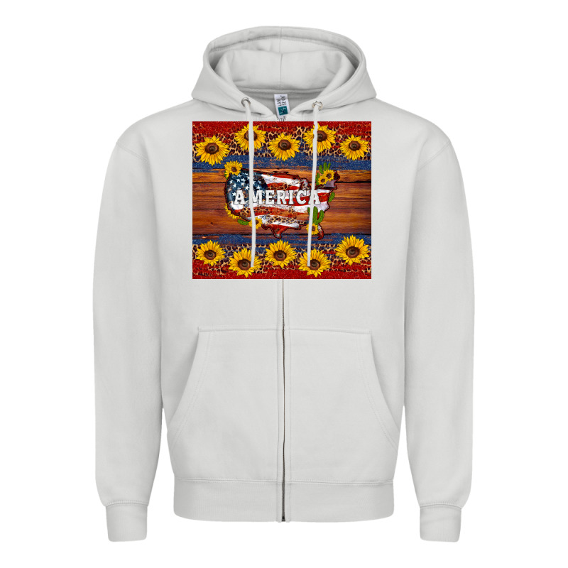 Usa Map Zipper Hoodie by Artiststas | Teevron