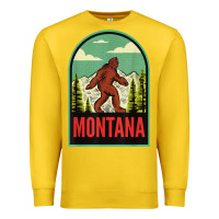 Lemon montana vintage bigfoot travel Premium Sweatshirt - longCreatives