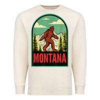 Montana Vintage Bigfoot Travel Premium Sweatshirt | Teevron