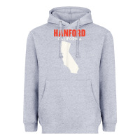 Heather Grey hanford california usa state america travel californian Heavyweight Hoodie - longCreatives