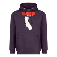 Hanford California Usa State America Travel Californian Heavyweight Hoodie | Teevron