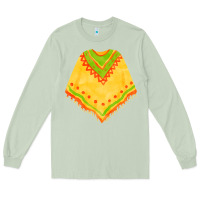 Matcha mexican poncho fa element Long Sleeve Tee - FaDigitalArtStudio
