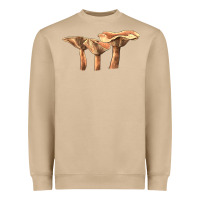 Mushroom lactarius rufus mushroom Heavyweight Sweatshirt - LillyAllenDesigns