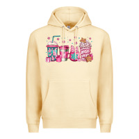 Pina Colada pink Christmas coffee Premium Hoodie - Jasminsmagicworld