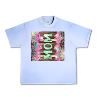 Grape Ice Mom leopard Urban Heavy Tee - CowGirlArtShop