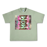 Oil Green Mom leopard Urban Heavy Tee - CowGirlArtShop
