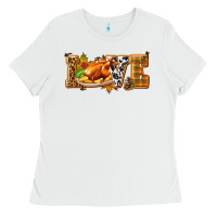 White Love with Turkey Ladies Tee - texasbilliewilder