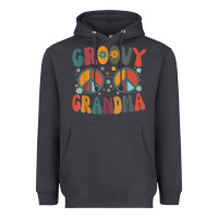 Smoke groovy grandma retro 70s peace sign design grandmother Heavyweight Hoodie - longCreatives
