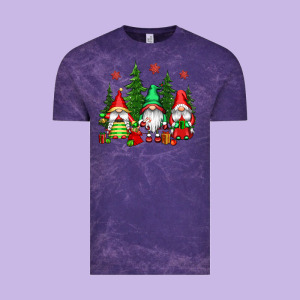 Christmas Gnomies Vintage Tee Designed By Cowgirlartshop