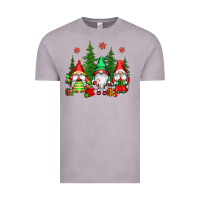 Vintage Zinc christmas gnomies Vintage Tee - CowGirlArtShop