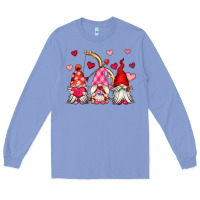 Colony Blue valentine's day gnomes Long Sleeve Tee - OliviaCreatesArt