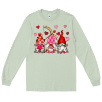 Matcha valentine's day gnomes Long Sleeve Tee - OliviaCreatesArt
