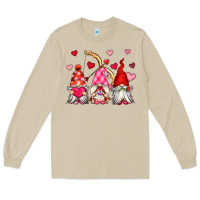 Mushroom valentine's day gnomes Long Sleeve Tee - OliviaCreatesArt